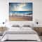 Designart - Sea Sunset - Seascape Photography Canvas Art Print